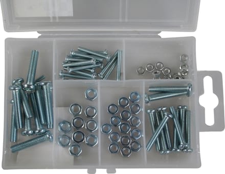 Bout en Moer assortiment box - Bouten - Moeren