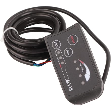 Elektrische Fiets 810 LED Display Met 5-Draads Kabel Bedieningspaneel black