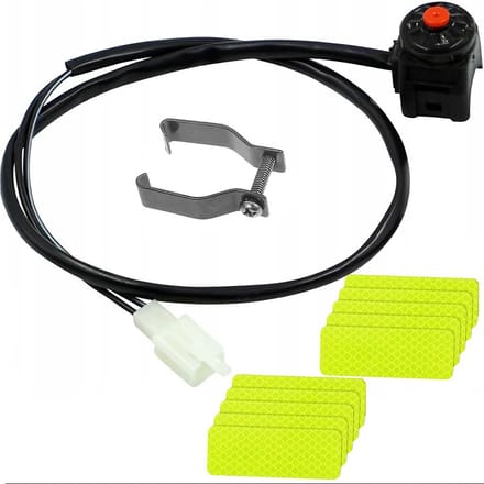 Dailygoods - Universele Motorfiets Stuur Hoorn Schakelaar 22mm