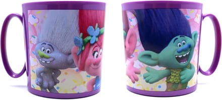 Magnetronbeker met Trolls opdruk voor kinderen