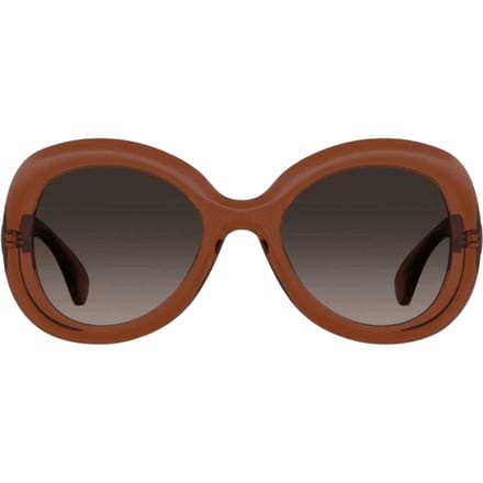 Moschino Zonnebril met rond montuur voor dames/dames (Rood)