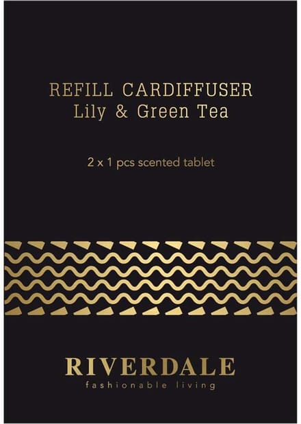 Riverdale - Navulling Autoparfum - lily & green tea