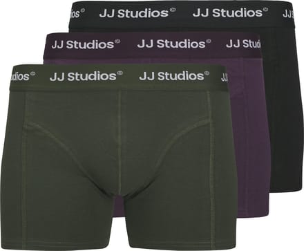 JACK&JONES - JACSOHO SOLID TRUNKS 3 PACK NOOS - Heren - Onderbroeken