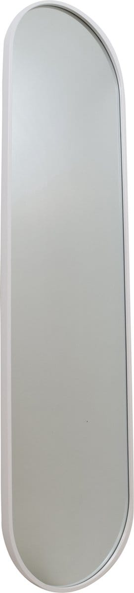 Fragix Boston Passpiegel Ovaal - Wit - Metaal - 150x40
