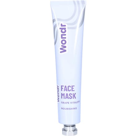 WONDR - Face Mask - Grape Vitality - Hydraterend - Voedend - Alle huidtypes