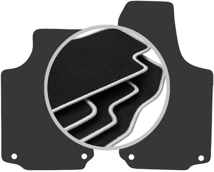 CARLUX-SILVER automatten voor: Opel Tigra B TwinTop, cabrio (2003-2008)