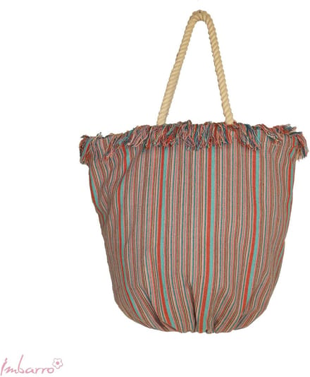 Imbarro Shopper Strandtas Tas - Eularia - Katoen - 48x50 cm