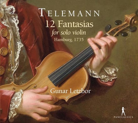 Gunar Letzbor - Telemann: 12 Fantasias For Solo Violin (CD)
