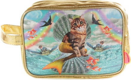 Kunstboer - Toilettas Catmermaid - kat - zeemeermin - reizen