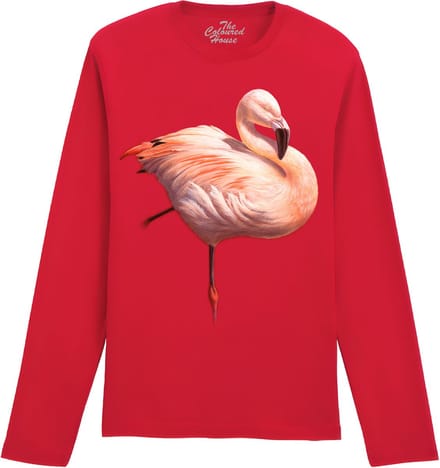 Flame Flamingo The Coloured House Longsleeve T-shirt M