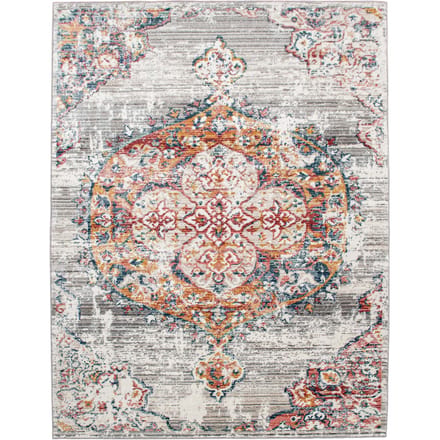 Tapijt Herbella antraciet 60x100 cm