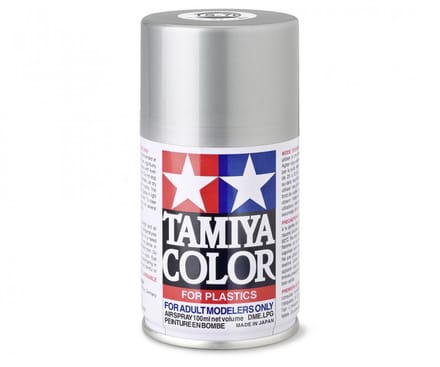 Tamiya Hobbyverf Acrylverf - TS-76 Mica Silver - Gloss - Acryl Spray - Verf spuitbus - 100 ml
