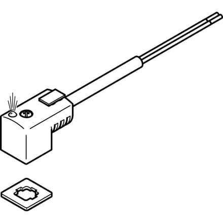 Festo Plug met kabel 2.5m - 547268