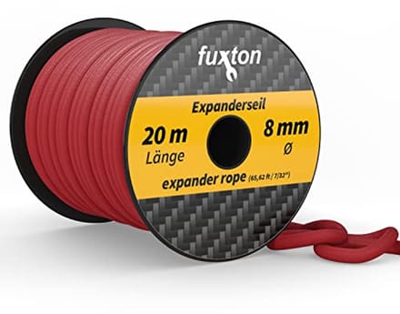 Elastisch Touw 8 mm - 20 m Rood - Perfect voor Buitentoepassingen