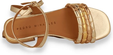 Pedro Miralles Dames Sandaal | Goud | Maat: 40