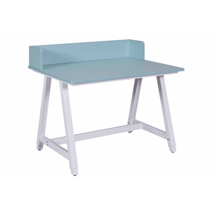Inter Link Verstelbaar bureau Emmelie (blauw/wit)