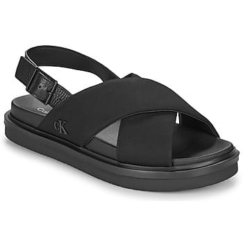 Sandalen met sleehak Calvin Klein Jeans FLAT MOLDED CRXS SLING SANDAL CV
