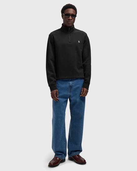 HALF ZIP SWEATSHIRT