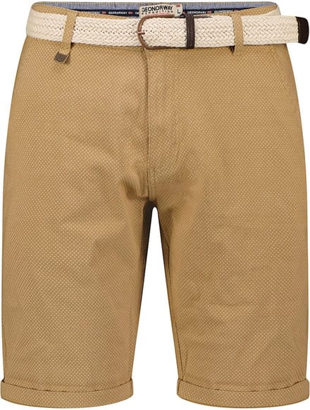 Geographical Norway Chino Bermuda Met Stretch Podex Beige - S