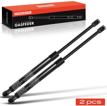 Frankberg 2x gasveer demper achterklep voor Smart Fortwo 451 Coupé