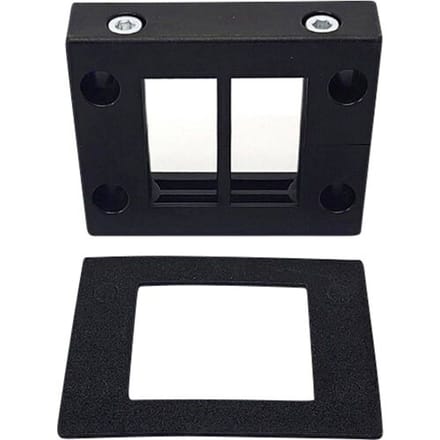 TRU COMPONENTS DVK 6/4 Kabelinvoeringsplaat Klem-Ø (max.) 16 mm Polyamide Zwart 1 stuk(s)