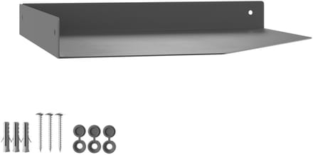 Hoekwandplank HOVER-X 250x250x30mm antraciet