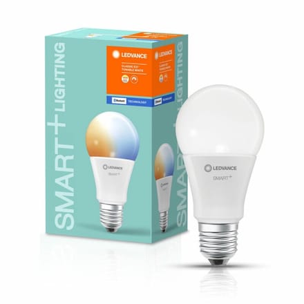 LEDVANCE LED lamp - Lampvoet: E27 - instelbaar wit - 27--…65-- K - 9 W - SMART+ Classic instelbaar wit