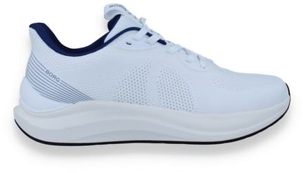 Bjorn Borg Heren Sneaker Ace Knt White-gum | Wit | Maat: 41
