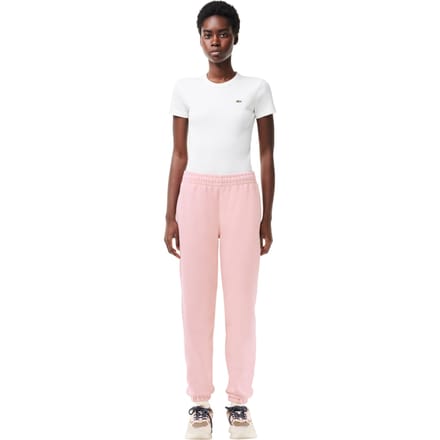 Lacoste Effen joggingbroeken voor dames (Roze)