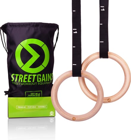 Houten CrossFit Gym Ringen (32MM) | StreetGains®