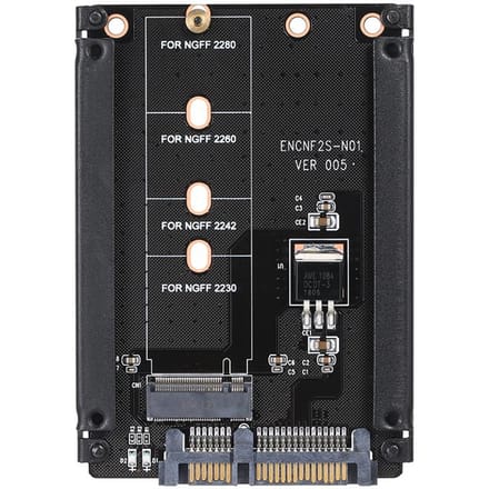 NGFF naar SATA-adapterkaart M.2 KEY BM SSD SATA3.0-converter Ondersteunt model 2230 2242 2260 2280