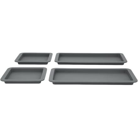 SILVERCREST Siliconen bakvormen (Bakmat set van 4)