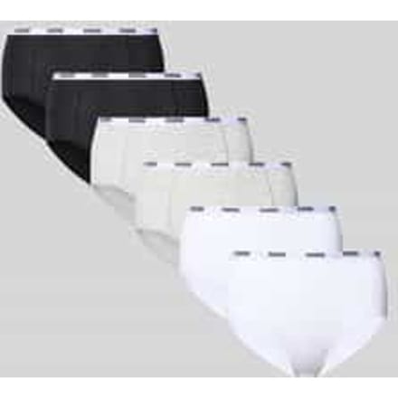Slip met labeldetail in een set van 6 stuks