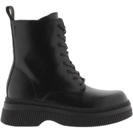 Dames enkellaarsjes Victoria Dublin Cordones Efecto Piel