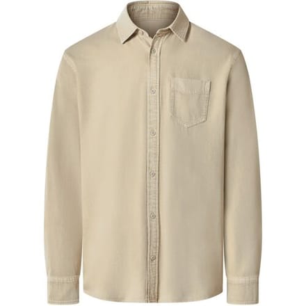 esmara Men Denim heren overhemd (Beige, L)