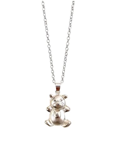 Zilveren ketting met beer - Charme Bijoux