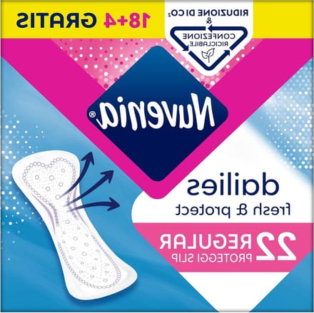 Inlegkruisjes - Anatomische slips - Dagelijks comfort - Curvefit technologie - 22 stuks - Wit