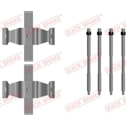 Toebehorenset, schijfremblok QUICK BRAKE 109-0107