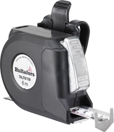 Hultafors Markeermeter talmeter - 6m x 25mm