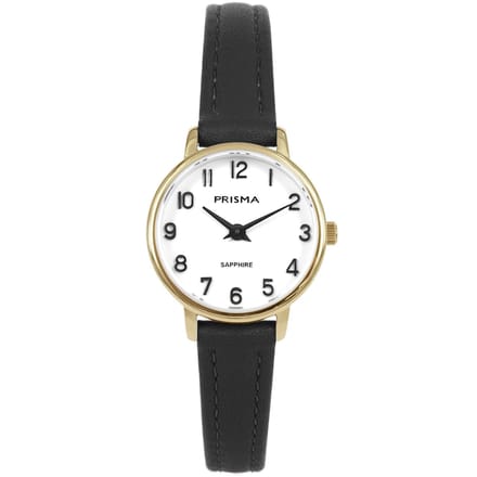 Prisma Horloge P.1733 Dames Edelstaal Saffierglas