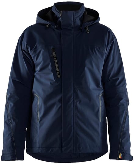 Blåkläder 4484 winterjas 4-weg stretch - blauw/zwart maat XXL