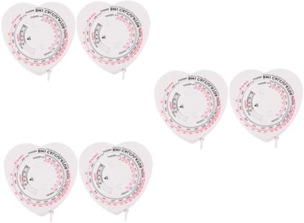 Meetlinten Lichaam - Taille Liniaal - Gezondheid Meten - Intrekbaar Ontwerp - 3 Sets - Wit