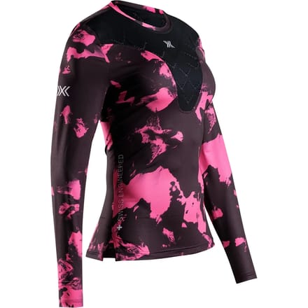 X-bionic Corefusion Run T-shirt Met Lange Mouwen Zwart M Vrouw