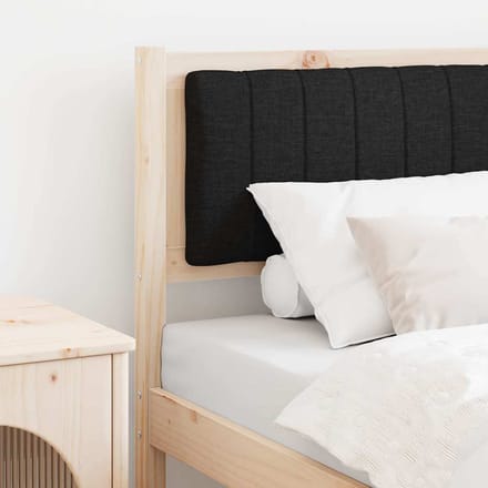 vidaXL - Gestoffeerd - hoofdbord - Bruin - 75 - cm - Massief - grenenhout