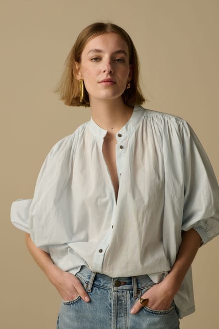 Sissy-Boy - Lichtblauwe blouse