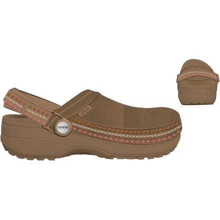 Klompen Crocs Crafted Vegan Suede