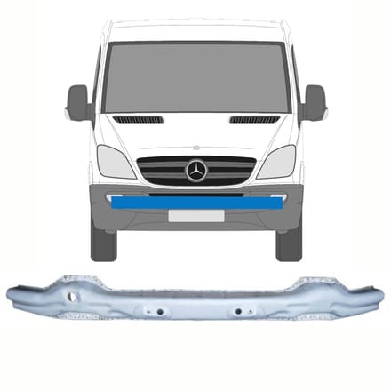 Versterking voorbumper / balk voor Volkswagen Crafter 2005-2017