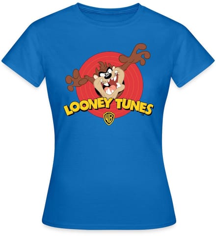 Looney Tunes Tasmanian Devil T-Shirt Dames