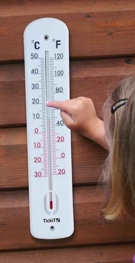Indoor/Outdoor Thermometer - Nauwkeurig en Groot