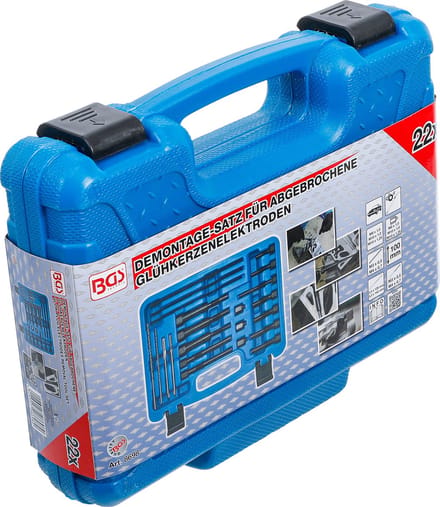 BGS Demontageset voor afgebroken bougie-elektroden M8/M10